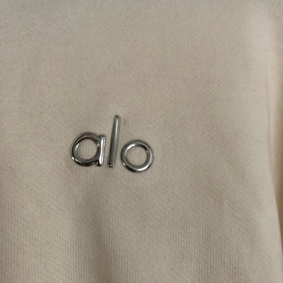 Alo Yoga Accolade Hoodie Ivory M - Picture 6 of 13